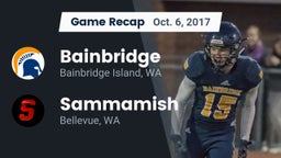 Recap: Bainbridge  vs. Sammamish  2017