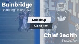 Matchup: Bainbridge High vs. Chief Sealth  2017