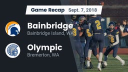 Recap: Bainbridge  vs. Olympic  2018