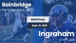 Matchup: Bainbridge High vs. Ingraham  2018