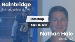 Matchup: Bainbridge High vs. Nathan Hale  2018