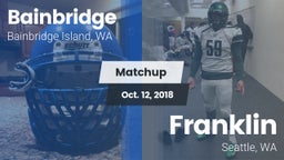 Matchup: Bainbridge High vs. Franklin  2018