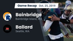 Recap: Bainbridge  vs. Ballard  2019