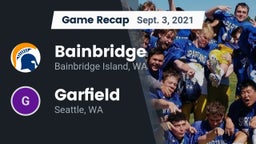Recap: Bainbridge  vs. Garfield  2021