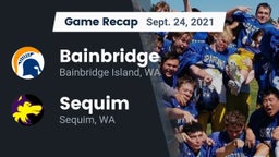 Recap: Bainbridge  vs. Sequim  2021