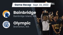 Recap: Bainbridge  vs. Olympic  2022