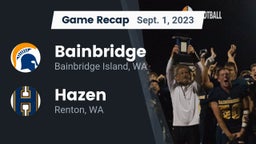 Recap: Bainbridge  vs. Hazen  2023