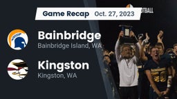 Recap: Bainbridge  vs. Kingston  2023