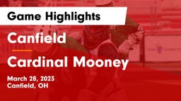 Canfield  vs Cardinal Mooney  Game Highlights - March 28, 2023