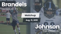 Matchup: Brandeis  vs. Johnson  2018