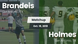 Matchup: Brandeis  vs. Holmes  2018