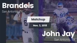 Matchup: Brandeis  vs. John Jay  2018