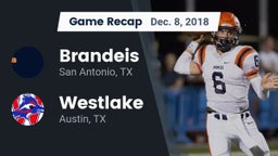 Recap: Brandeis  vs. Westlake  2018