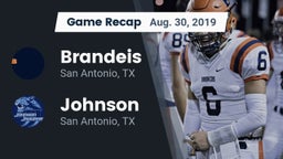 Recap: Brandeis  vs. Johnson  2019