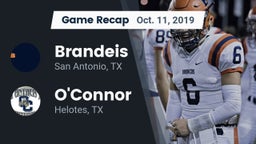 Recap: Brandeis  vs. O'Connor  2019