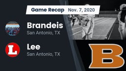 Recap: Brandeis  vs. Lee  2020