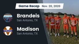 Recap: Brandeis  vs. Madison  2020
