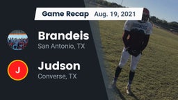Recap: Brandeis  vs. Judson  2021