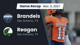 Recap: Brandeis  vs. Reagan  2021
