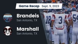 Recap: Brandeis  vs. Marshall  2023