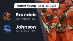 Recap: Brandeis  vs. Johnson  2023