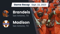 Recap: Brandeis  vs. Madison  2023
