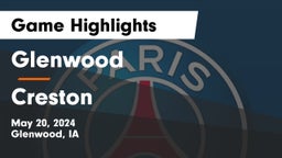 Glenwood  vs Creston  Game Highlights - May 20, 2024