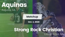 Matchup: Aquinas  vs. Strong Rock Christian  2020
