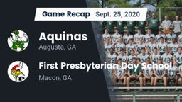 Recap: Aquinas  vs. First Presbyterian Day School 2020