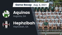 Recap: Aquinas  vs. Hephzibah  2021