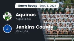 Recap: Aquinas  vs. Jenkins County  2021