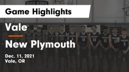 Vale  vs New Plymouth  Game Highlights - Dec. 11, 2021
