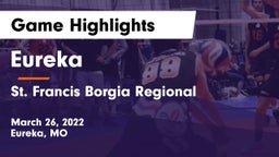 Eureka  vs St. Francis Borgia Regional  Game Highlights - March 26, 2022