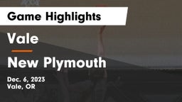 Vale  vs New Plymouth  Game Highlights - Dec. 6, 2023