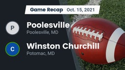 Recap: Poolesville  vs. Winston Churchill  2021