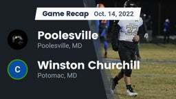Recap: Poolesville  vs. Winston Churchill  2022