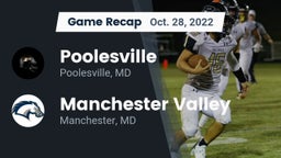 Recap: Poolesville  vs. Manchester Valley  2022