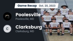 Recap: Poolesville  vs. Clarksburg  2023