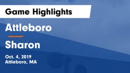Attleboro  vs Sharon  Game Highlights - Oct. 4, 2019