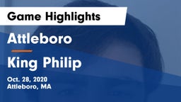 Attleboro  vs King Philip Game Highlights - Oct. 28, 2020