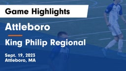 Attleboro  vs King Philip Regional  Game Highlights - Sept. 19, 2023