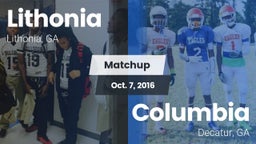 Matchup: Lithonia  vs. Columbia  2016