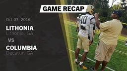 Recap: Lithonia  vs. Columbia  2016