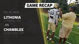 Recap: Lithonia  vs. Chamblee  2016