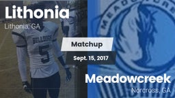 Matchup: Lithonia  vs. Meadowcreek  2017