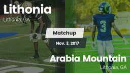 Matchup: Lithonia  vs. Arabia Mountain  2017