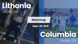 Matchup: Lithonia  vs. Columbia  2018