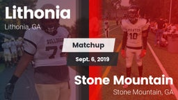 Matchup: Lithonia  vs. Stone Mountain   2019