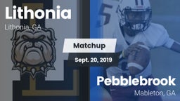 Matchup: Lithonia  vs. Pebblebrook  2019