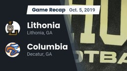Recap: Lithonia  vs. Columbia  2019